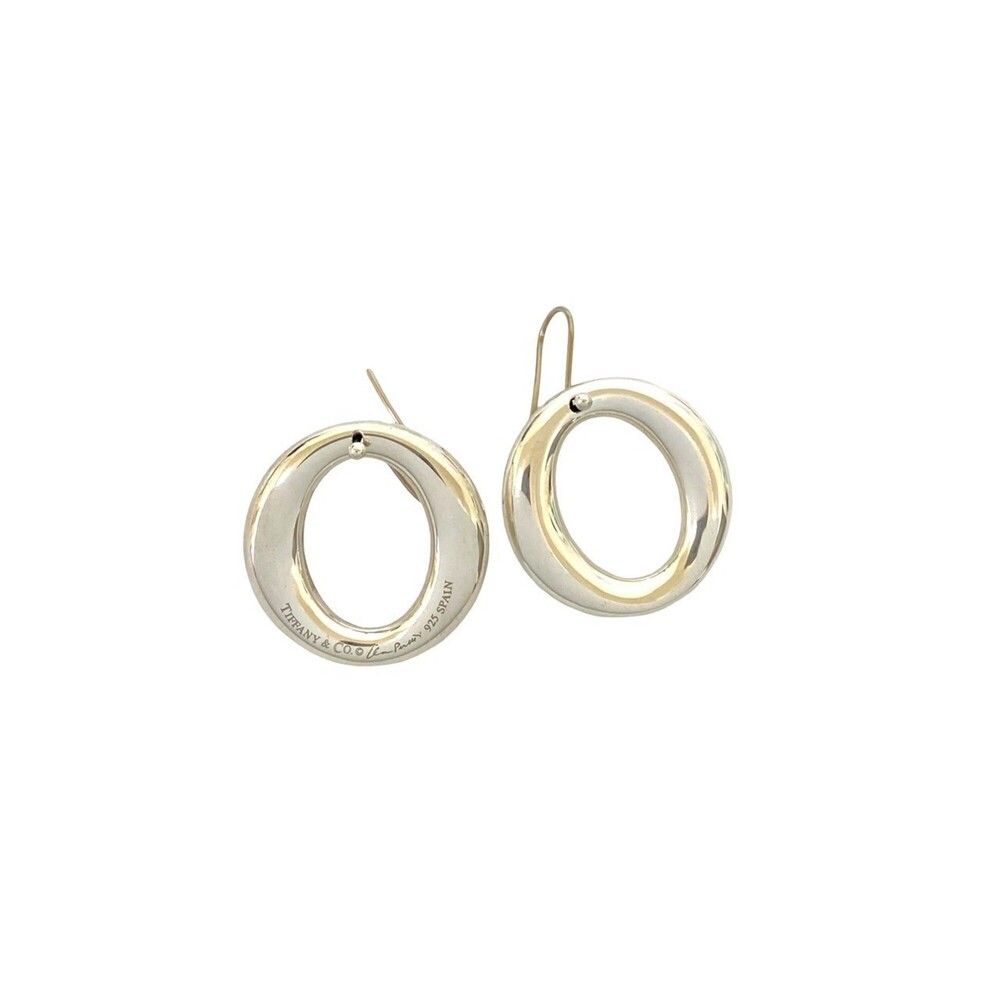 TIFFANY Authentic Silver Earrings - Picture 5 of 6